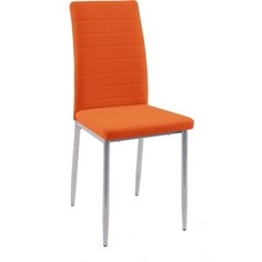 Стул Дик Стул DikLine ТЕКС каркас хром/ B17 TERRACOTTA