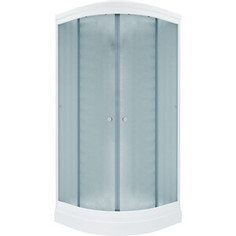 Душевая кабина Triton Риф 80x80 задние стенки матовые, стекла мозаика (Щ0000044419) Тритон