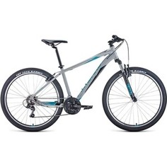 Велосипед Forward APACHE 27.5 1.0 (2021) 19 серый/бирюзовый
