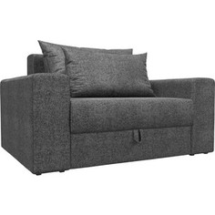 Кресло Мебелико Мэдисон рогожка серый