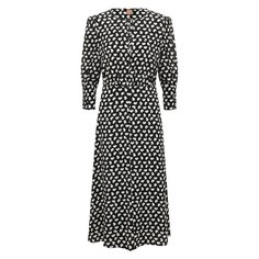 Платье из вискозы BOSS