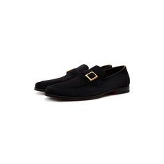 Замшевые монки Santoni