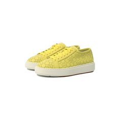 Кожаные кеды Santoni