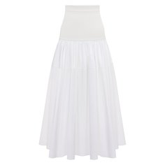 Хлопковая юбка Alexander McQueen