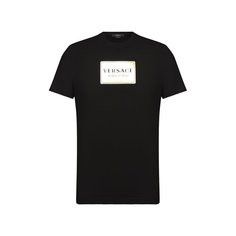 Хлопковая футболка Versace