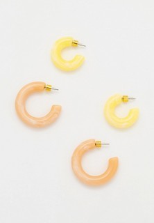 Серьги 2 пары Love Republic