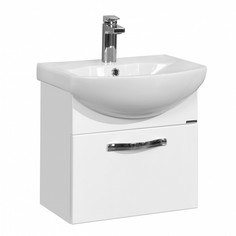 Тумба AQUATON Ария 50 (Смайл-50) белый (1A140301AA010) без раковины Акватон