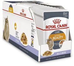 Влажный корм для кошек ROYAL CANIN Intense Beauty, при аллергии, рыба, 12шт по 85г