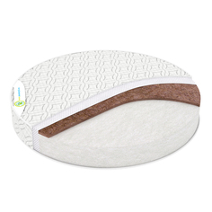 Матрас в кроватку Монис Стиль Кокос-Стандарт Премиум круг 75х75х10