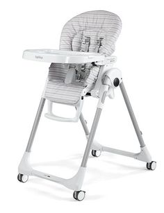 Стульчик для кормления Peg-Perego Prima Pappa Follow Me Linear Grey