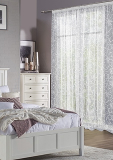 Штора Kauffort Lililya-SH 450x265, белый, 1 шт.
