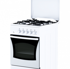 Комбинированная плита Flama AK 1411 W White