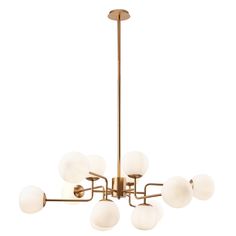 Люстра подвесная Maytoni MOD221-PL-12-G