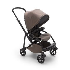 Коляска прогулочная Bugaboo bee6 mineral black/taupe complete