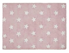 Ковер Lorena Canals Звезды Stars розовый с белым 120*160