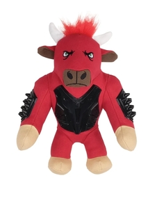 Мягкая игрушка для собак Hagen ZS Studs Бык, красный, 28 см