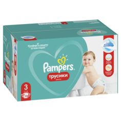 Подгузники-трусики Pampers Pants 3 (6-11 кг), 104 шт.