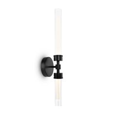 Бра светодиодное 2 плафона черно-белое Maytoni Stelo MOD116WL-L7B3K