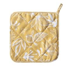 Прихватка Bonita Иммортель 17 х 17 см хлопок желтый