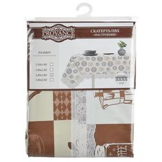 Скатерть Provance Оттенки 140 х 230 см ПВХ в ассортименте