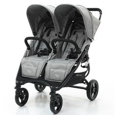 Коляска для двойни и погодок Valco Baby Snap Duo Cool Grey