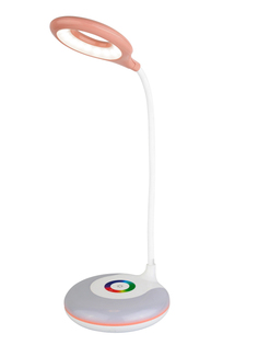 Настольная лампа UltraFlash UF-752 C14 Pink 14491