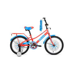 Велосипед 18 Forward Azure 20-21 г Коралловый, Голубой, 1BKW1K1D1011 039190-003