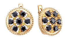 Серьги из серебра с сапфиром Империал S1199JU/Ag-6022/1POZ Imperial