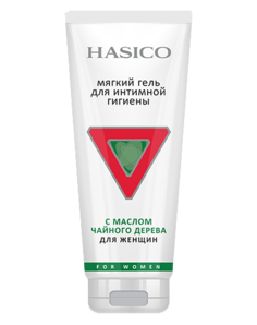 Мягкий гель для интимной гигиены HASICO с маслом Чайного дерева для женщин 200мл