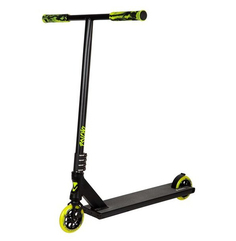 Самокат Novatrack трюковой psycho bl колеса 110 мм alu рама alu черный/лимонный blm21