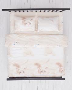 Постельное белье , поплин "Всё себе", Сиенна, 1.5 простыня 140х200 наволочки 50х70