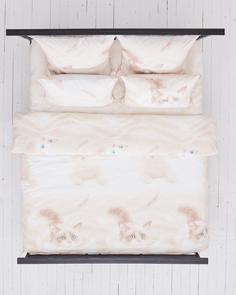 Постельное белье , поплин "Всё себе", Сиенна, , Евро 4 наволочки, простыня 180х200