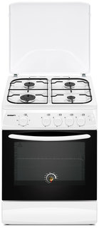 Газовая плита KRAFT KF-FSK6403AGW White