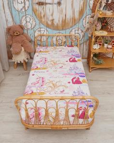 Детская простыня обычная бязь "Всё себе", Масако, Размер: 1.5