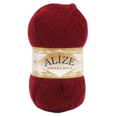 Пряжа Alize 364111_00101 Angora Gold 57 бордовый