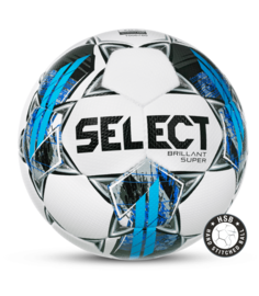 Футбольный мяч SELECT BRILLANT SUPER FIFA бел/сер/син; 5