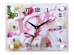 Часы Настенные Рубин "21 Век""Love"2026-1014
