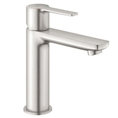 Смеситель для раковины с донным клапаном, нержавеющая сталь, Grohe Lineare 23106DC1