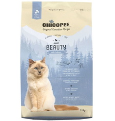Chicopee CNL Cat Adult Beauty сухой корм для взрослых кошек с лососем 1,5 кг