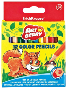 Карандаши цветные ErichKrause Artberry 12 цветов