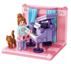 Пластмассовый конструктор Studeerkamer Sluban 111 элементов