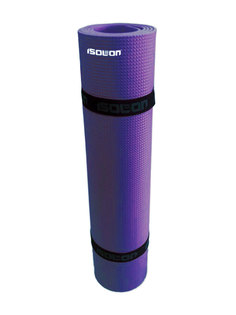 Коврик для фитнеса и йоги Isolon Yoga Lotos 1800х600х5 мм фиолетовый
