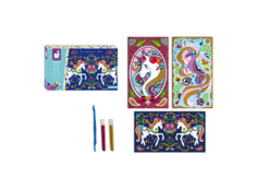 Набор для декорирования блестками Janod Единороги J07883