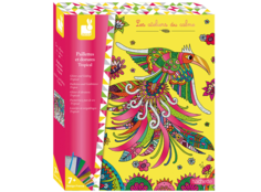 Набор для декорирования фольгой и блестками Janod Тропики J07824