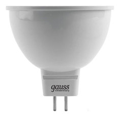 Лампочка Gauss Elementary MR16 GU5,3 5,5W 6500K 13536
