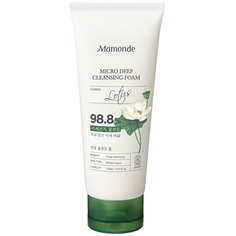 Глубоко очищающая пенка для умывания с экстрактом лотоса Mamonde micro deep cleansing foam