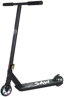 Трюковой самокат Ateox Saw черный неохром