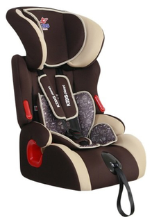 Автокресло Kids Planet Calipso гр. 1/2/3 коричневое