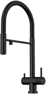 Смеситель Omoikiri Kanto-GB 4994356 для кухонной мойки, графит