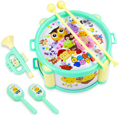 Набор музыкальных инструментов Игрушки К 1102 - 02 инструменты toys бирюзовый